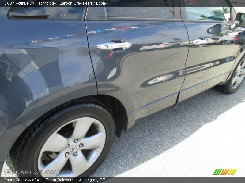 Carbon Gray Pearl / Ebony 2007 Acura RDX Technology