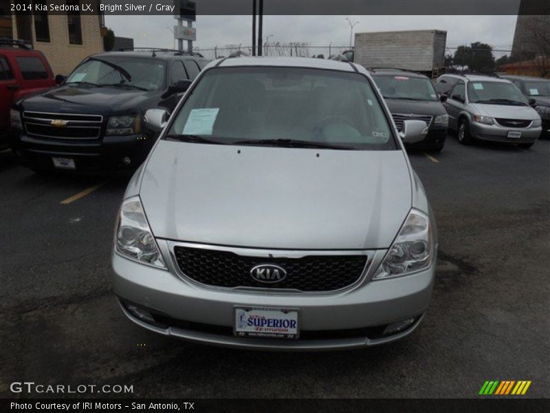 Bright Silver / Gray 2014 Kia Sedona LX