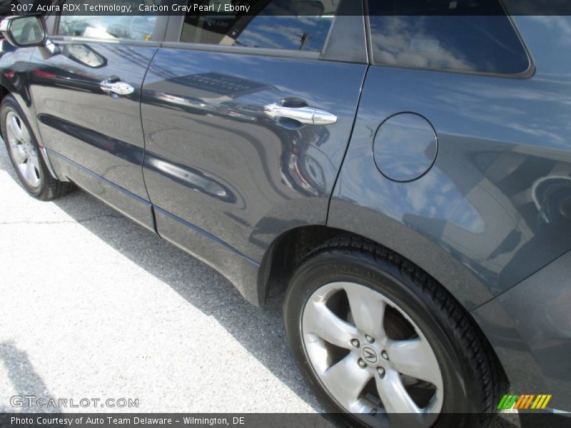 Carbon Gray Pearl / Ebony 2007 Acura RDX Technology