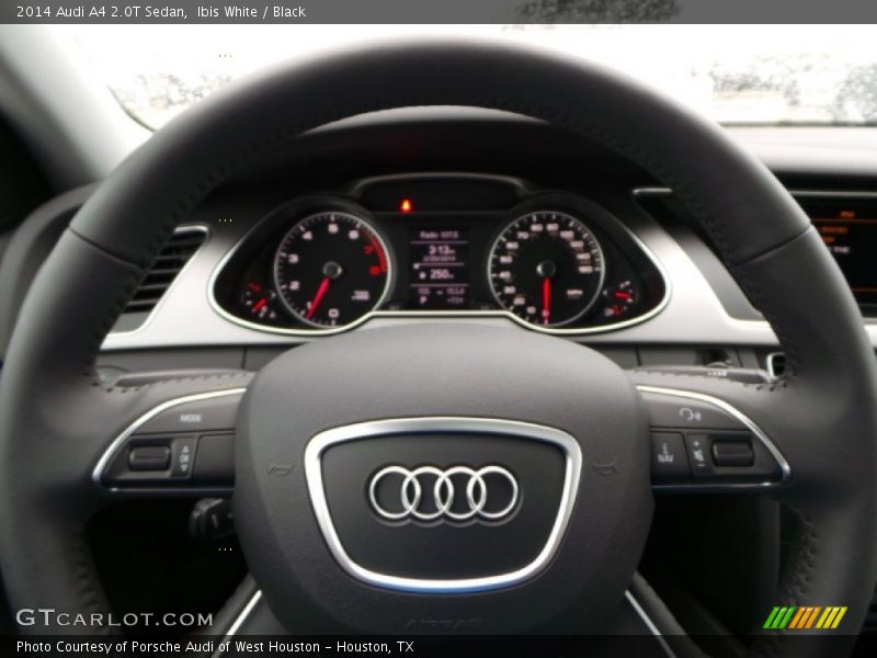 Ibis White / Black 2014 Audi A4 2.0T Sedan