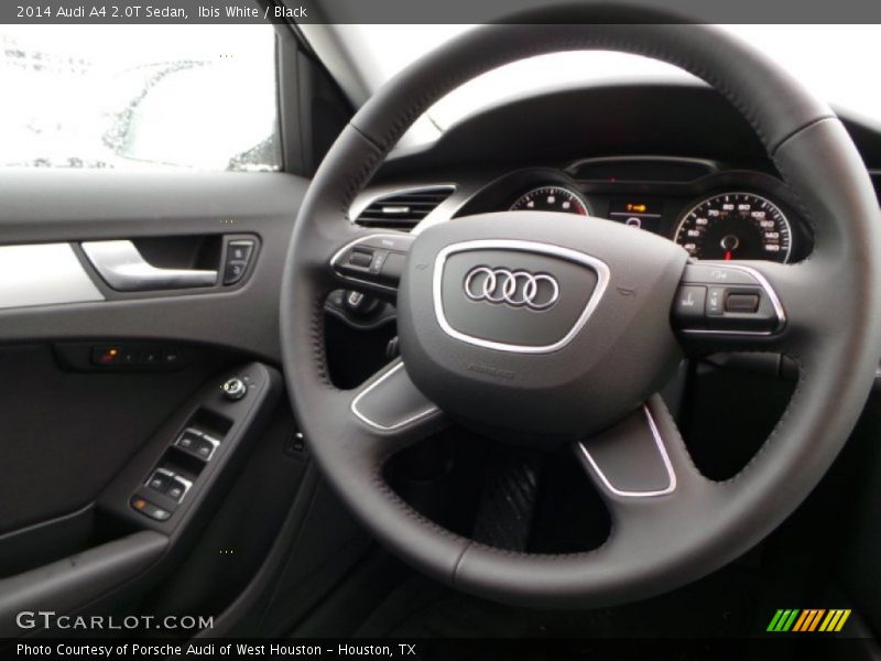 Ibis White / Black 2014 Audi A4 2.0T Sedan