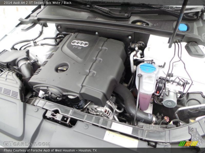Ibis White / Black 2014 Audi A4 2.0T Sedan
