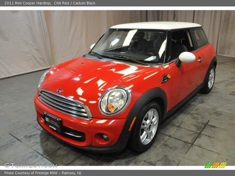 Chili Red / Carbon Black 2011 Mini Cooper Hardtop