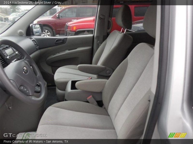 Front Seat of 2014 Sedona LX