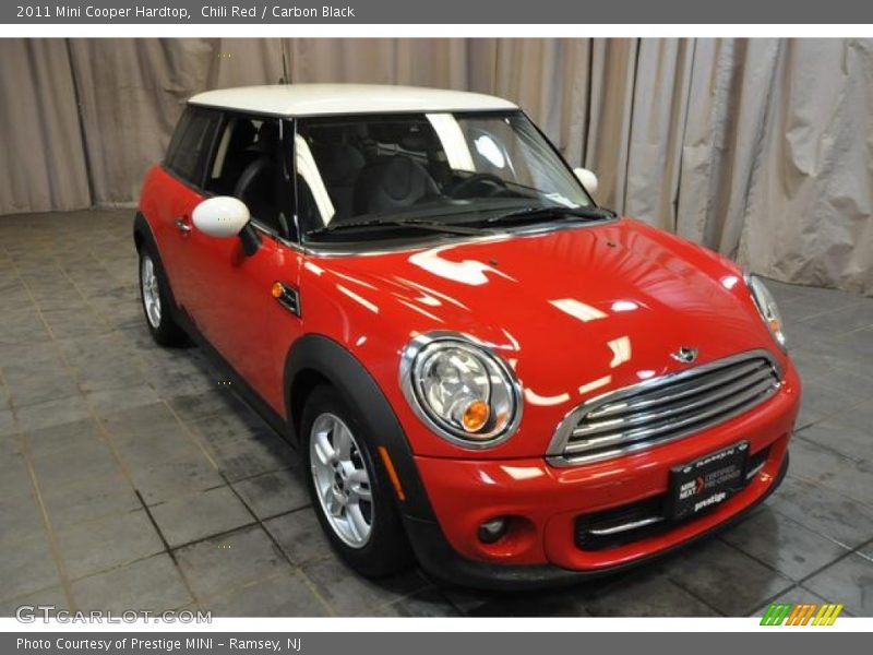 Chili Red / Carbon Black 2011 Mini Cooper Hardtop