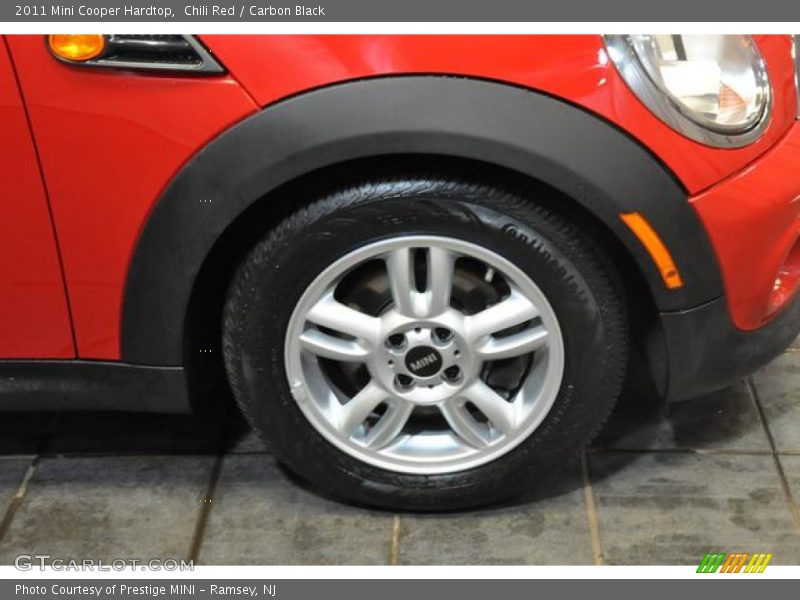 Chili Red / Carbon Black 2011 Mini Cooper Hardtop