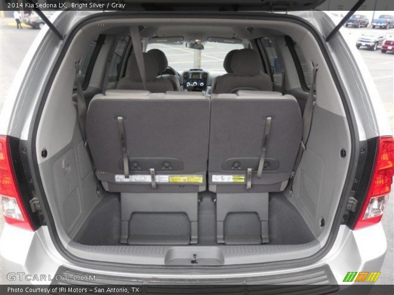  2014 Sedona LX Trunk