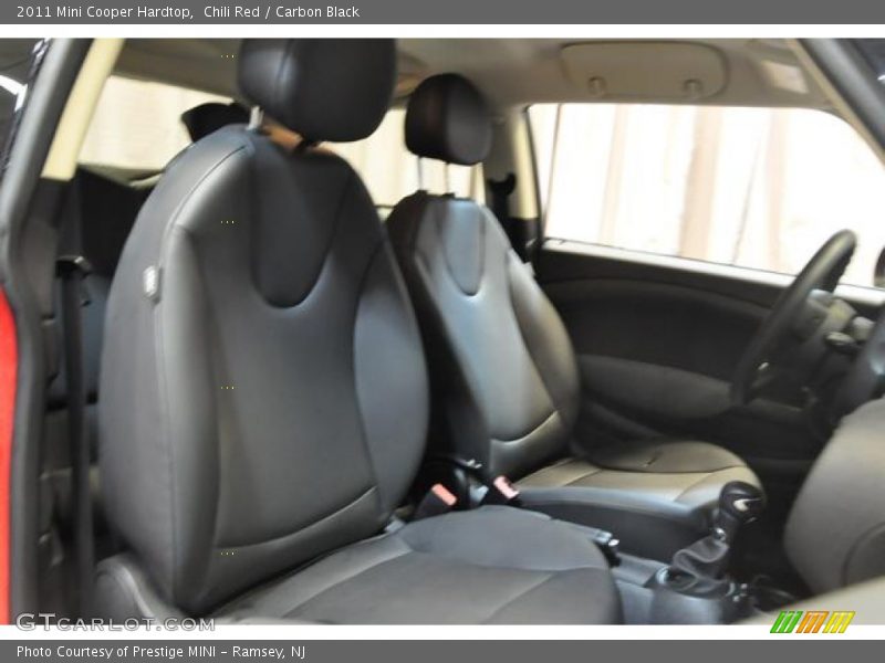 Chili Red / Carbon Black 2011 Mini Cooper Hardtop