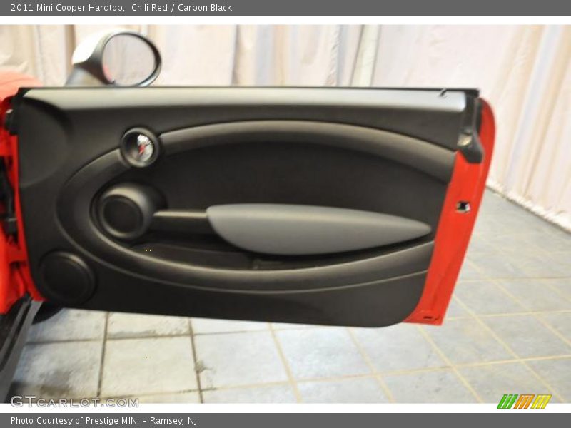 Chili Red / Carbon Black 2011 Mini Cooper Hardtop