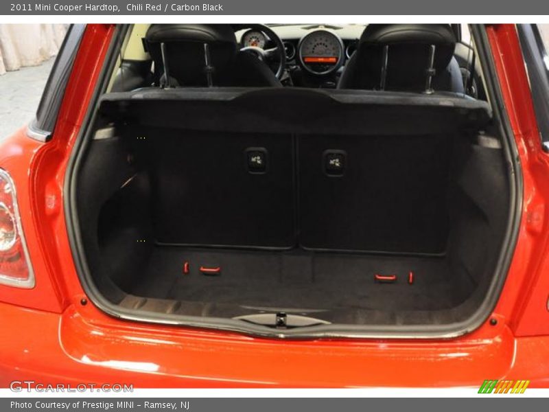 Chili Red / Carbon Black 2011 Mini Cooper Hardtop