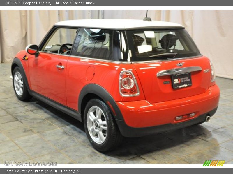 Chili Red / Carbon Black 2011 Mini Cooper Hardtop