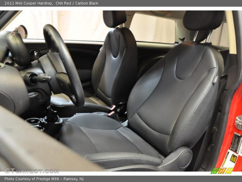 Chili Red / Carbon Black 2011 Mini Cooper Hardtop