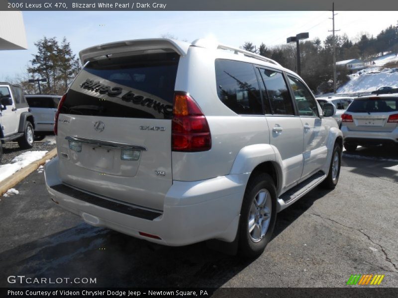 Blizzard White Pearl / Dark Gray 2006 Lexus GX 470