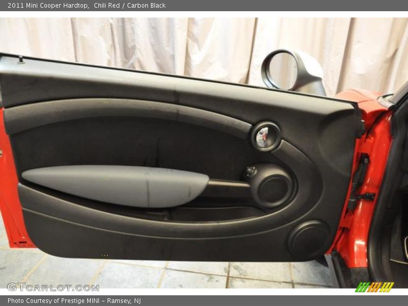 Chili Red / Carbon Black 2011 Mini Cooper Hardtop