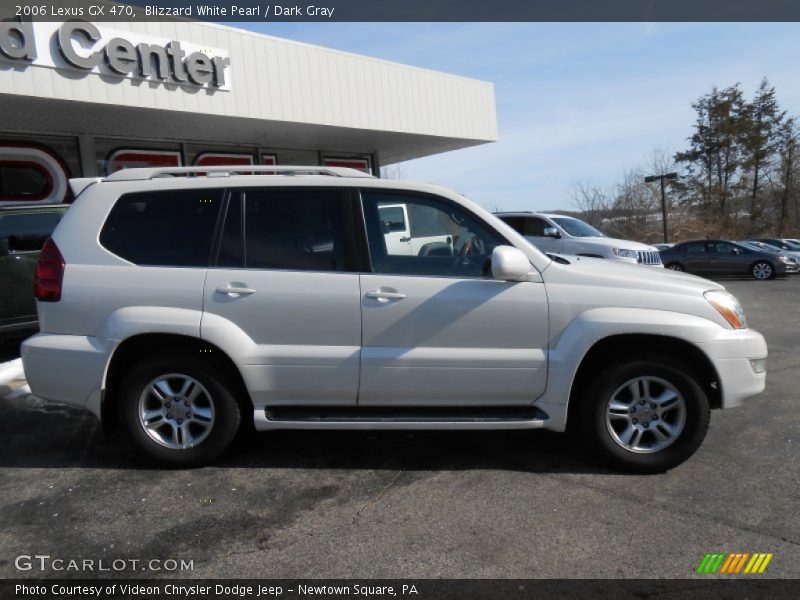 Blizzard White Pearl / Dark Gray 2006 Lexus GX 470