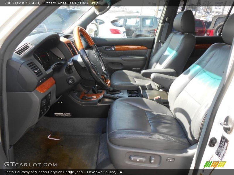 Blizzard White Pearl / Dark Gray 2006 Lexus GX 470