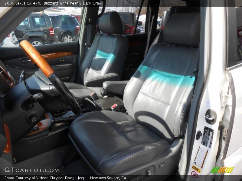 Blizzard White Pearl / Dark Gray 2006 Lexus GX 470