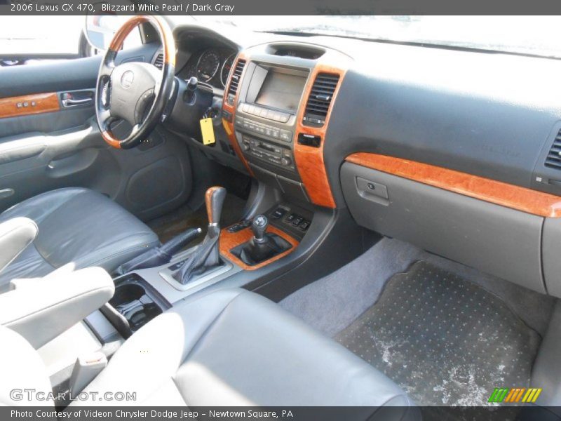 Blizzard White Pearl / Dark Gray 2006 Lexus GX 470