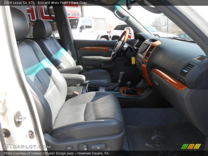 Blizzard White Pearl / Dark Gray 2006 Lexus GX 470