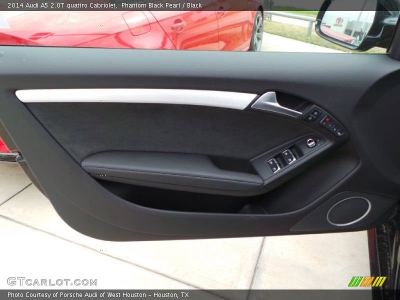 Phantom Black Pearl / Black 2014 Audi A5 2.0T quattro Cabriolet