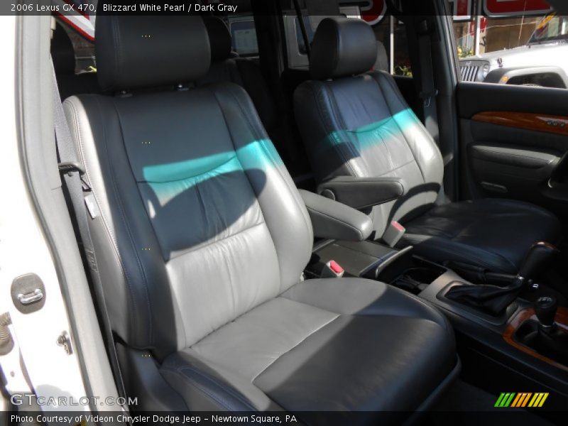 Blizzard White Pearl / Dark Gray 2006 Lexus GX 470