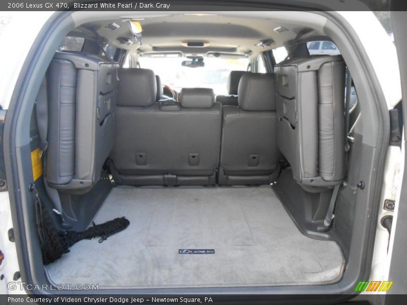Blizzard White Pearl / Dark Gray 2006 Lexus GX 470