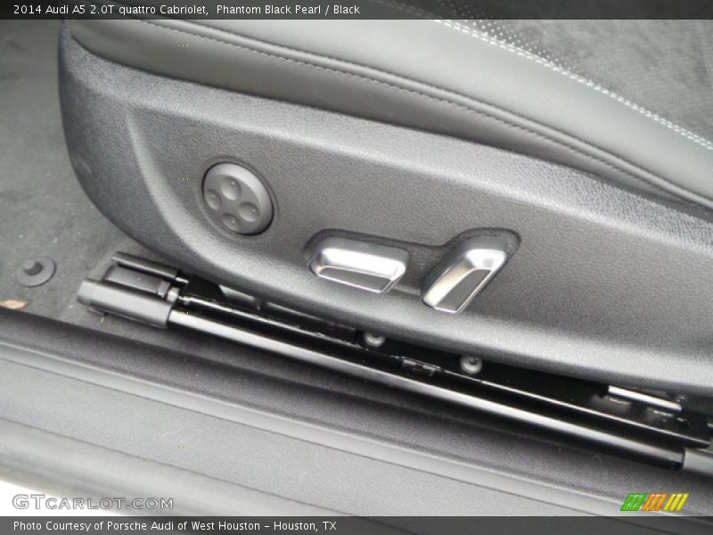Phantom Black Pearl / Black 2014 Audi A5 2.0T quattro Cabriolet