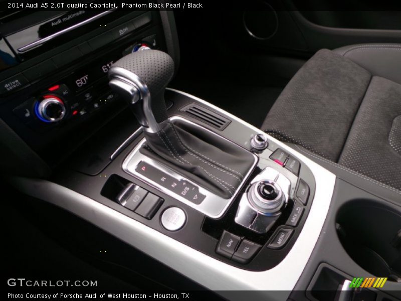 Phantom Black Pearl / Black 2014 Audi A5 2.0T quattro Cabriolet