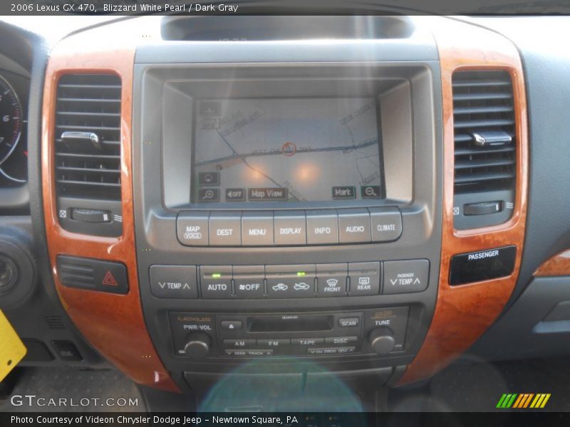 Blizzard White Pearl / Dark Gray 2006 Lexus GX 470