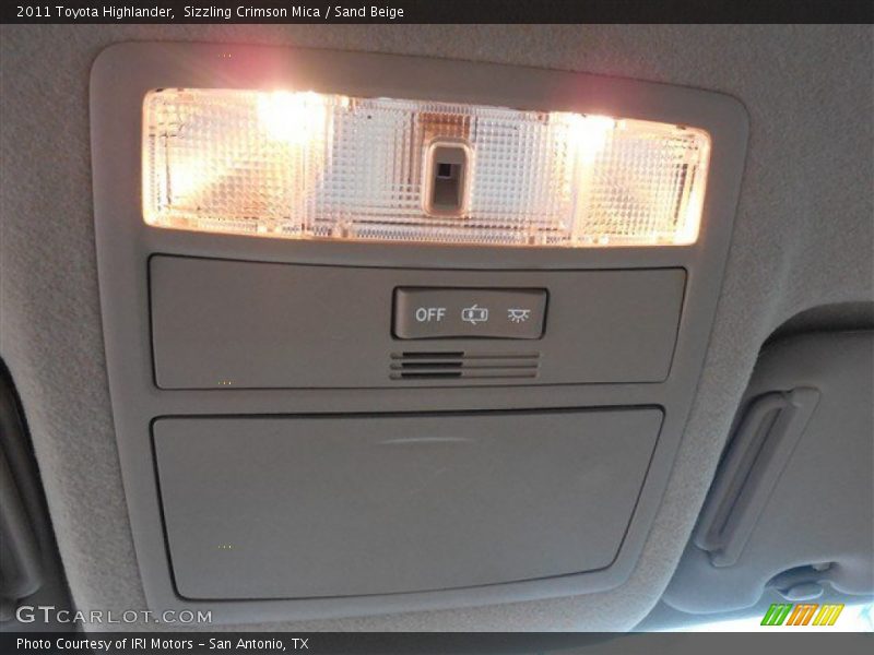 Sizzling Crimson Mica / Sand Beige 2011 Toyota Highlander