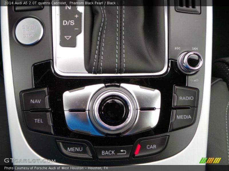 Phantom Black Pearl / Black 2014 Audi A5 2.0T quattro Cabriolet