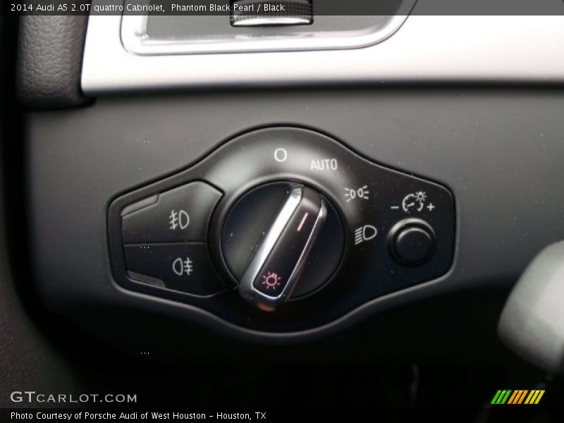 Phantom Black Pearl / Black 2014 Audi A5 2.0T quattro Cabriolet