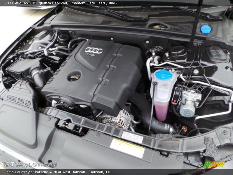 Phantom Black Pearl / Black 2014 Audi A5 2.0T quattro Cabriolet