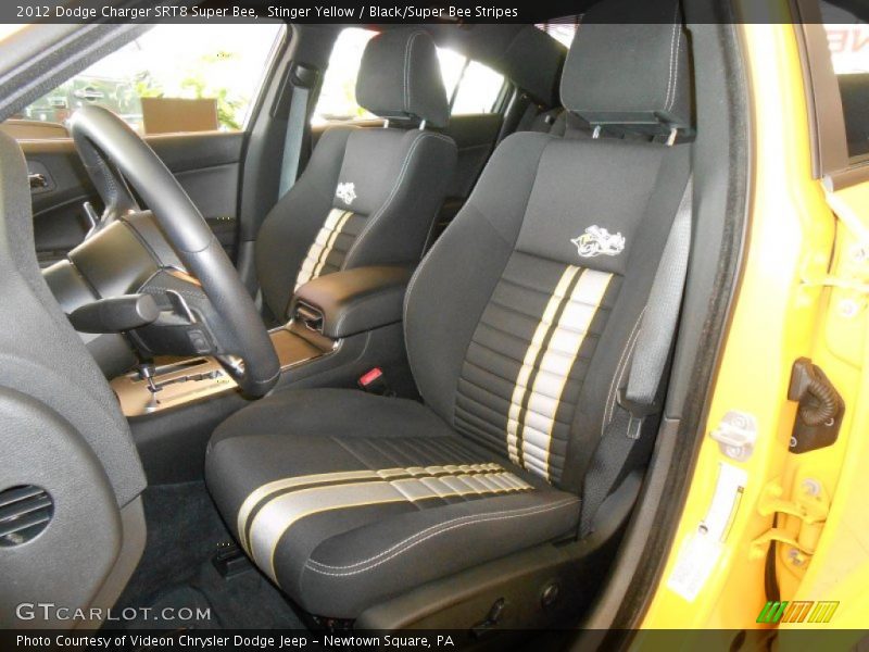 Front Seat of 2012 Charger SRT8 Super Bee