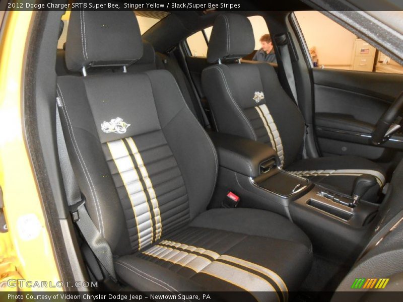 Front Seat of 2012 Charger SRT8 Super Bee
