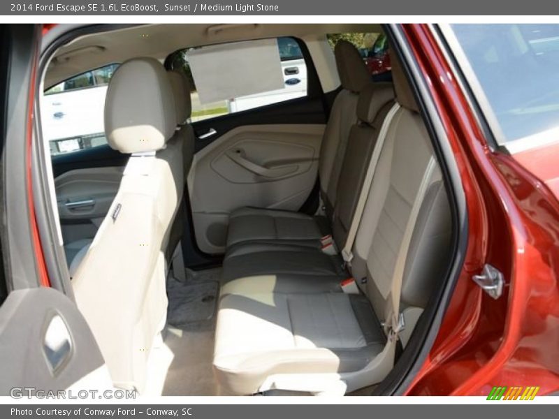 Sunset / Medium Light Stone 2014 Ford Escape SE 1.6L EcoBoost