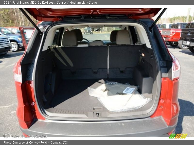 Sunset / Medium Light Stone 2014 Ford Escape SE 1.6L EcoBoost