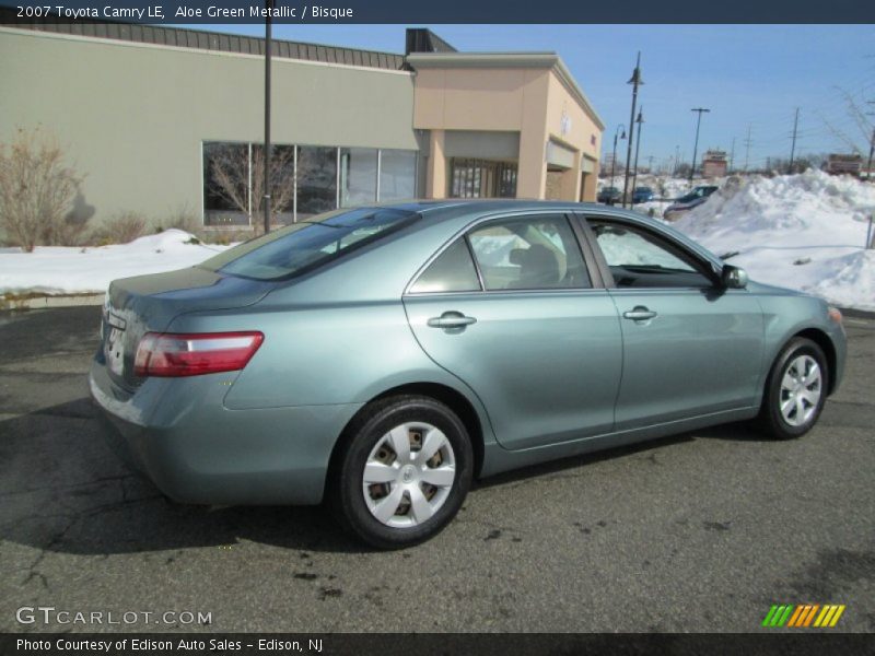 Aloe Green Metallic / Bisque 2007 Toyota Camry LE