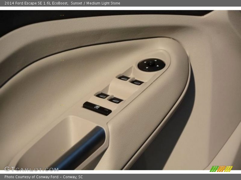 Sunset / Medium Light Stone 2014 Ford Escape SE 1.6L EcoBoost