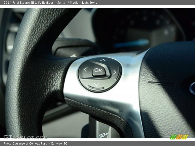 Sunset / Medium Light Stone 2014 Ford Escape SE 1.6L EcoBoost