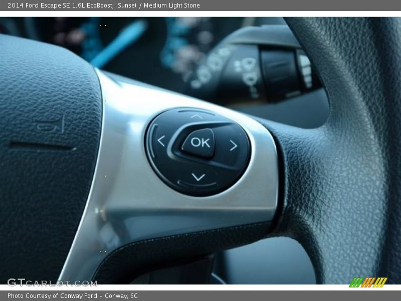 Sunset / Medium Light Stone 2014 Ford Escape SE 1.6L EcoBoost