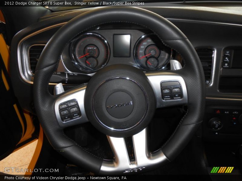  2012 Charger SRT8 Super Bee Steering Wheel