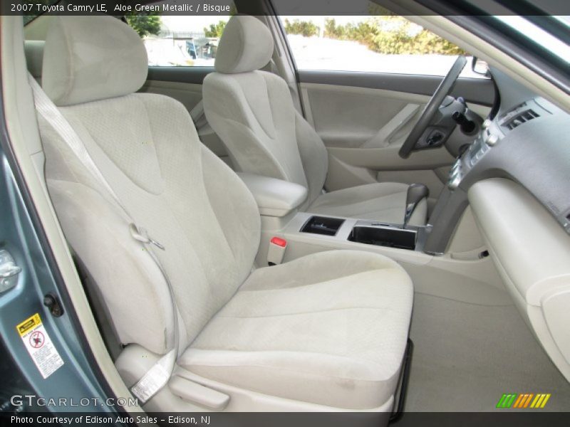 Aloe Green Metallic / Bisque 2007 Toyota Camry LE