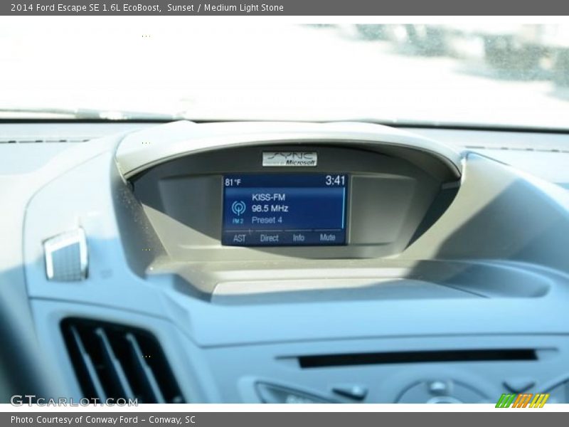 Sunset / Medium Light Stone 2014 Ford Escape SE 1.6L EcoBoost