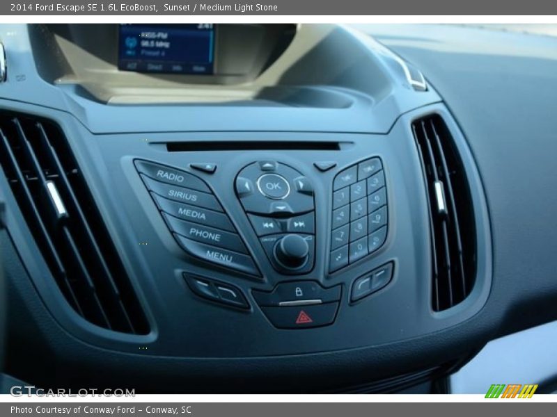 Sunset / Medium Light Stone 2014 Ford Escape SE 1.6L EcoBoost