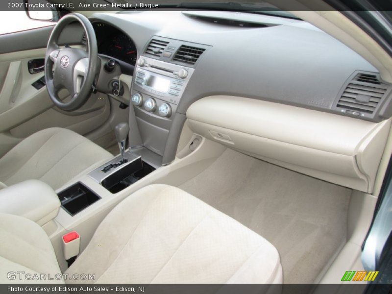 Aloe Green Metallic / Bisque 2007 Toyota Camry LE