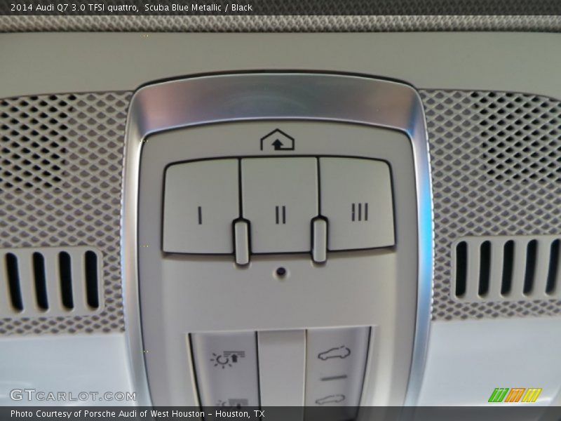 Scuba Blue Metallic / Black 2014 Audi Q7 3.0 TFSI quattro