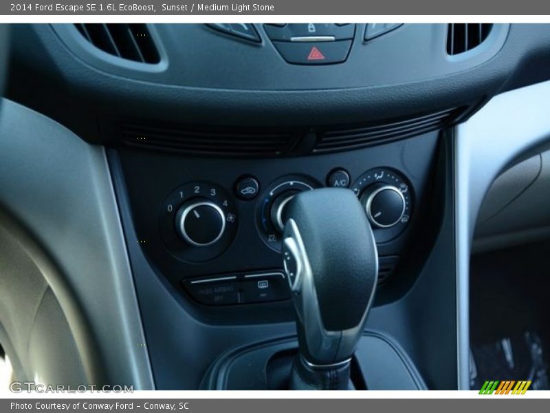 Sunset / Medium Light Stone 2014 Ford Escape SE 1.6L EcoBoost