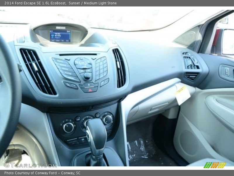 Sunset / Medium Light Stone 2014 Ford Escape SE 1.6L EcoBoost