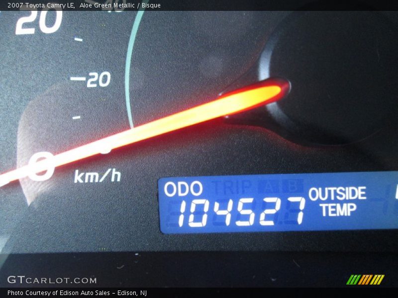 Aloe Green Metallic / Bisque 2007 Toyota Camry LE